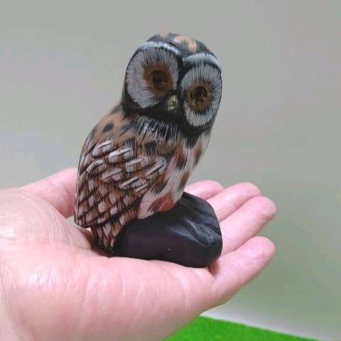 ふくろう置物