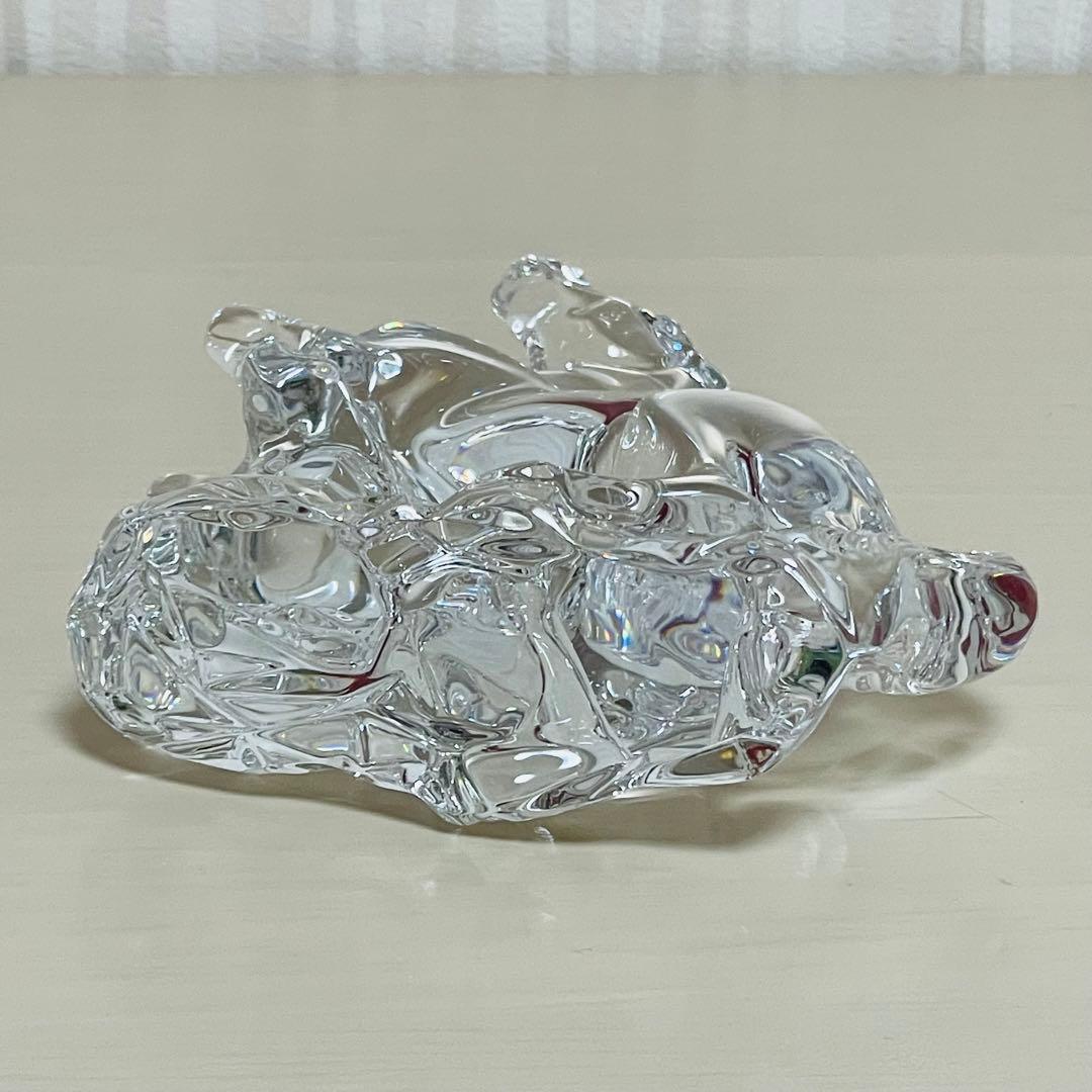 Baccarat バカラ 干支 午 馬 置物 フィギュリン クリスタル クリア
