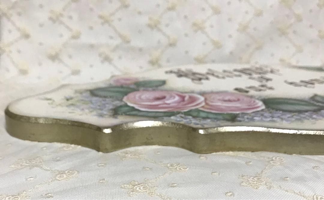 ペイント作品薔薇のウェルカムボード