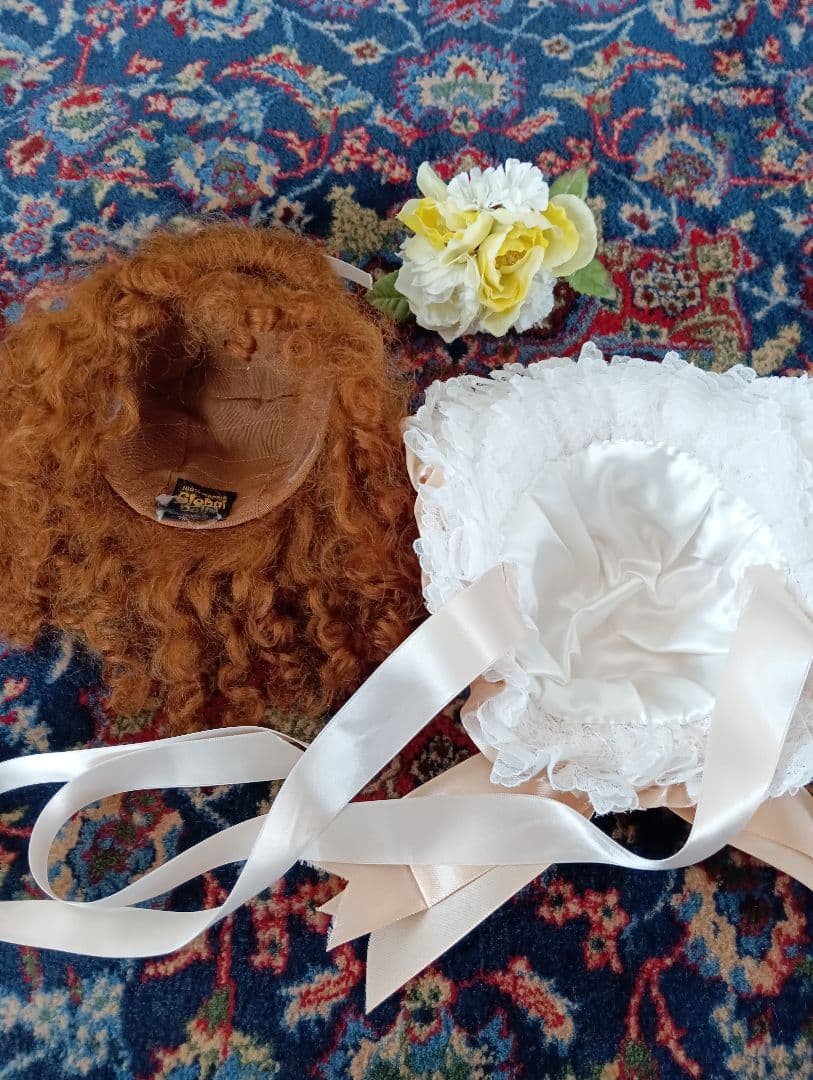 ビスクドール　❇️　春の訪れ　ブリュ・ジュン　51cm　リプロ　凛とした眼差し