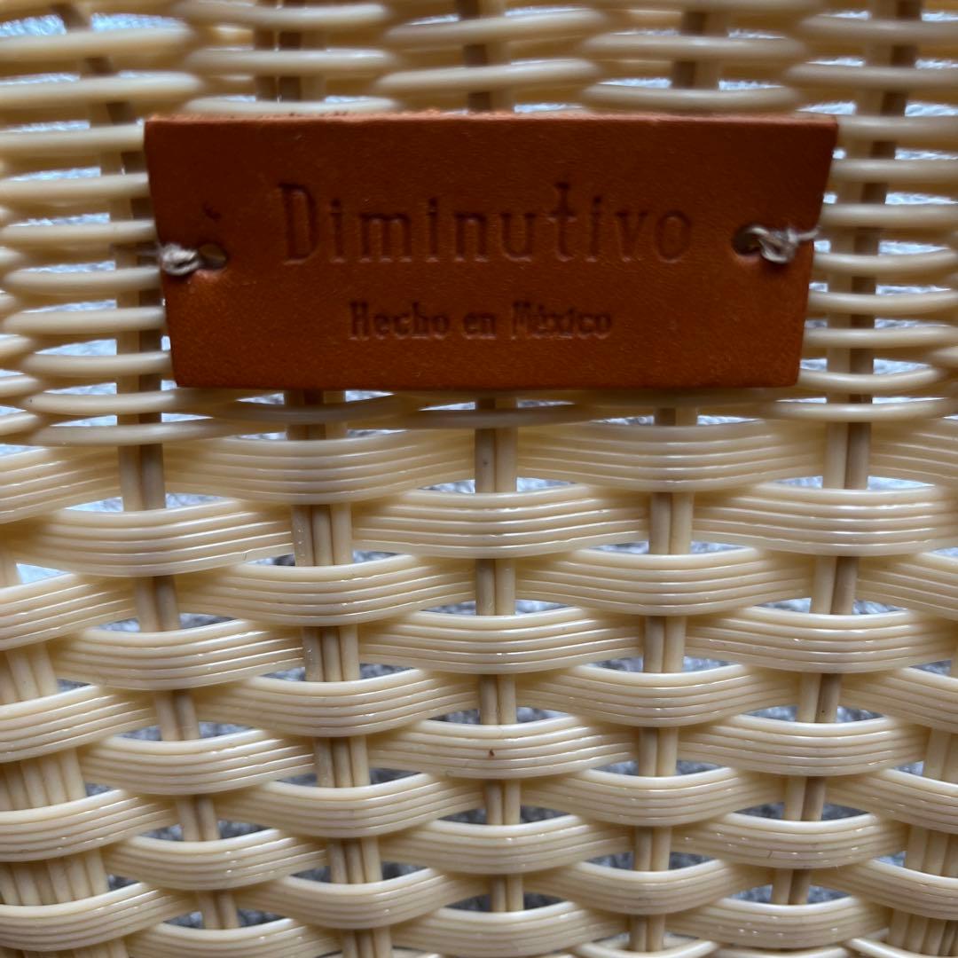 Diminutivo チューブ編みトート