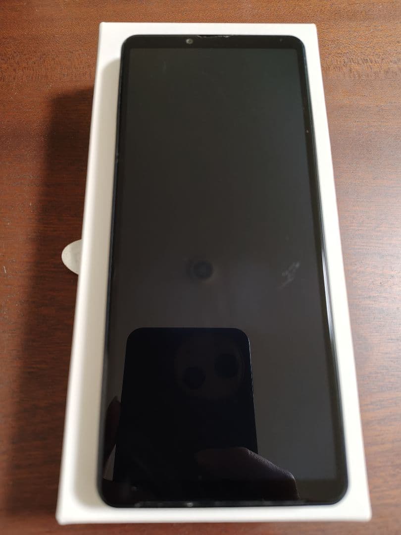 Xperia 10 IV 128GB ブラック 画面割れあり 動作確認済