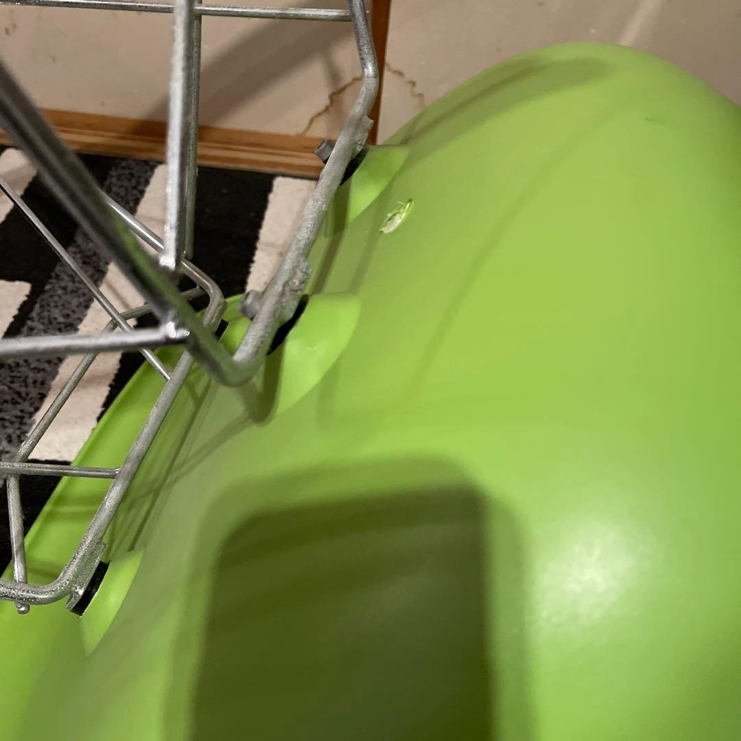 イームズ FRP製 ロッキングチェア 黄緑リプロダクト 県内お届可能