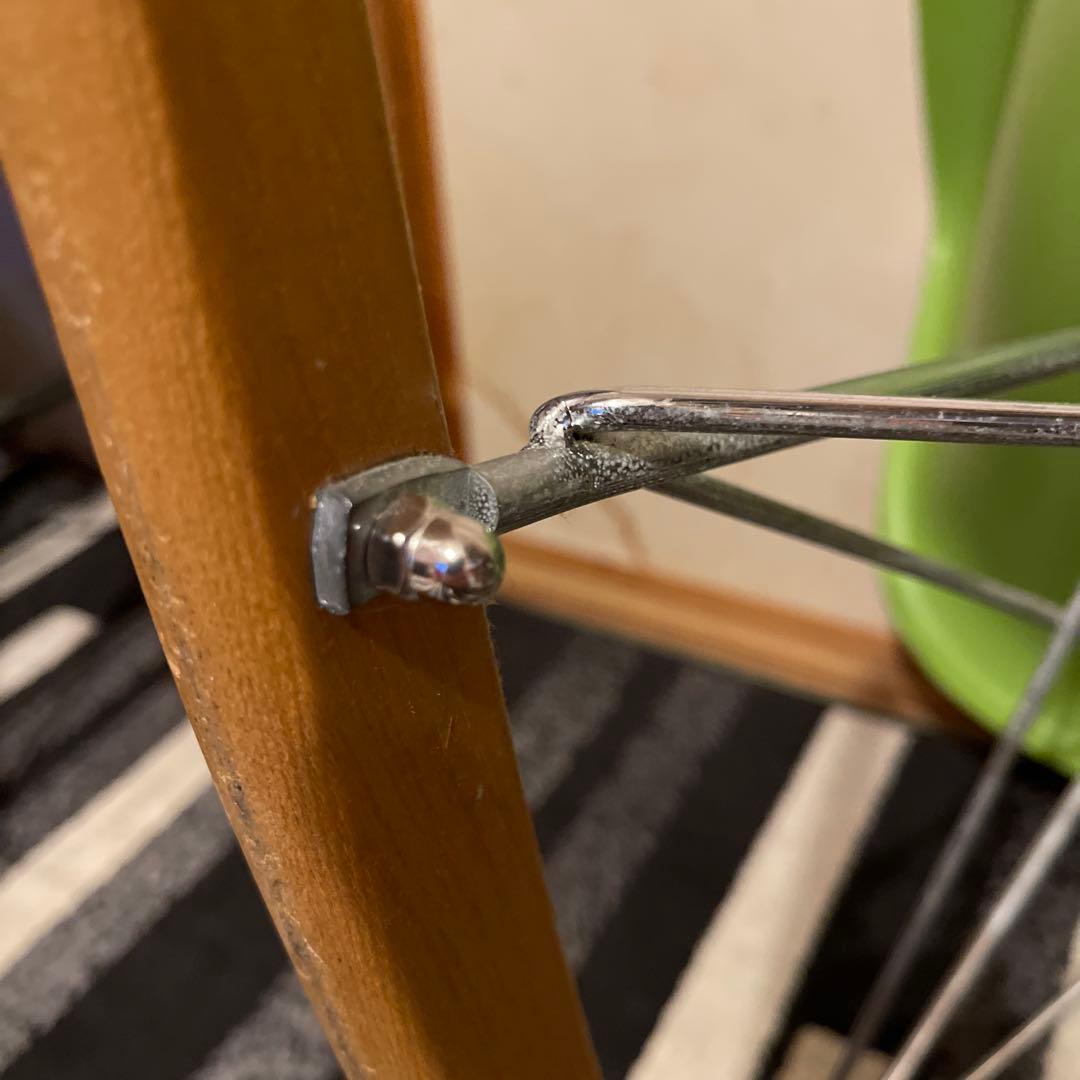 イームズ FRP製 ロッキングチェア 黄緑リプロダクト 県内お届可能