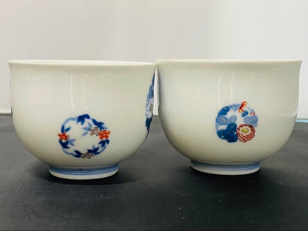 オールド香蘭社茶器セット6点