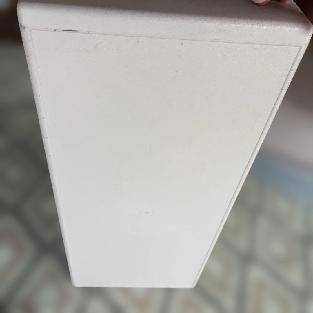 3段プラスチック収納ボックス