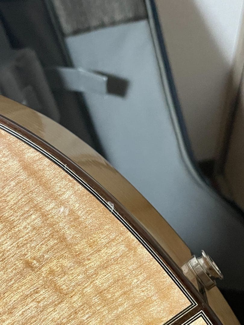 Martinez 限定 flame quiltedアコギ　ケース付き