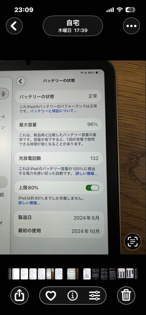 iPadmini 第７世代128GB Cellular SIMフリー　保証付き