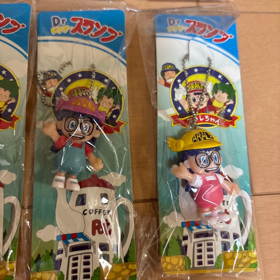 Dr.スランプ フィギュア型ストラップ 8個セット