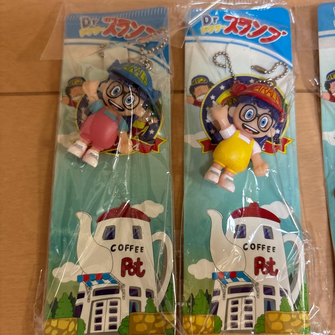 Dr.スランプ フィギュア型ストラップ 8個セット