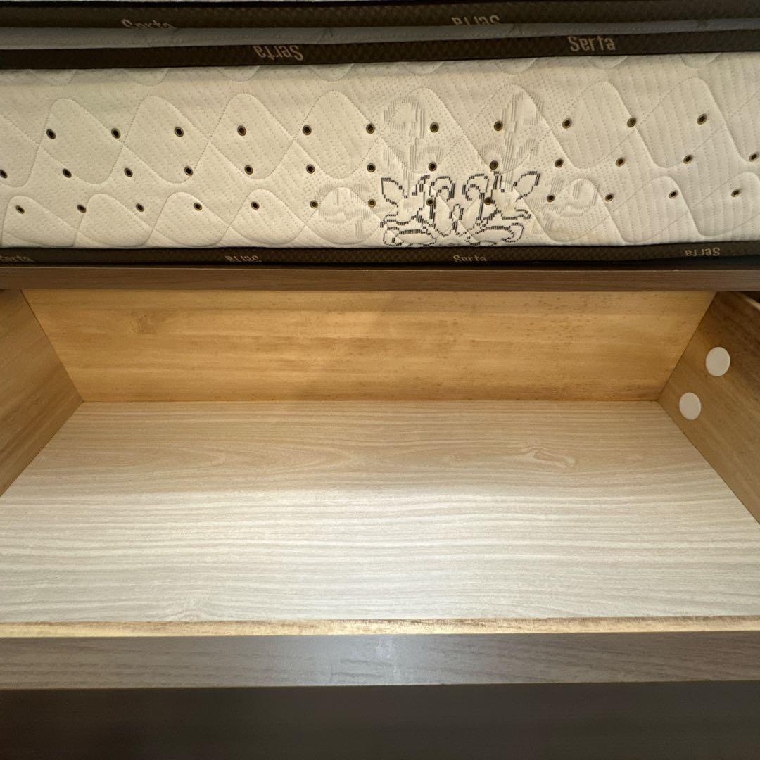 定価34万　サータ（Serta）マットレス：シングルベッド　セット　大塚家具