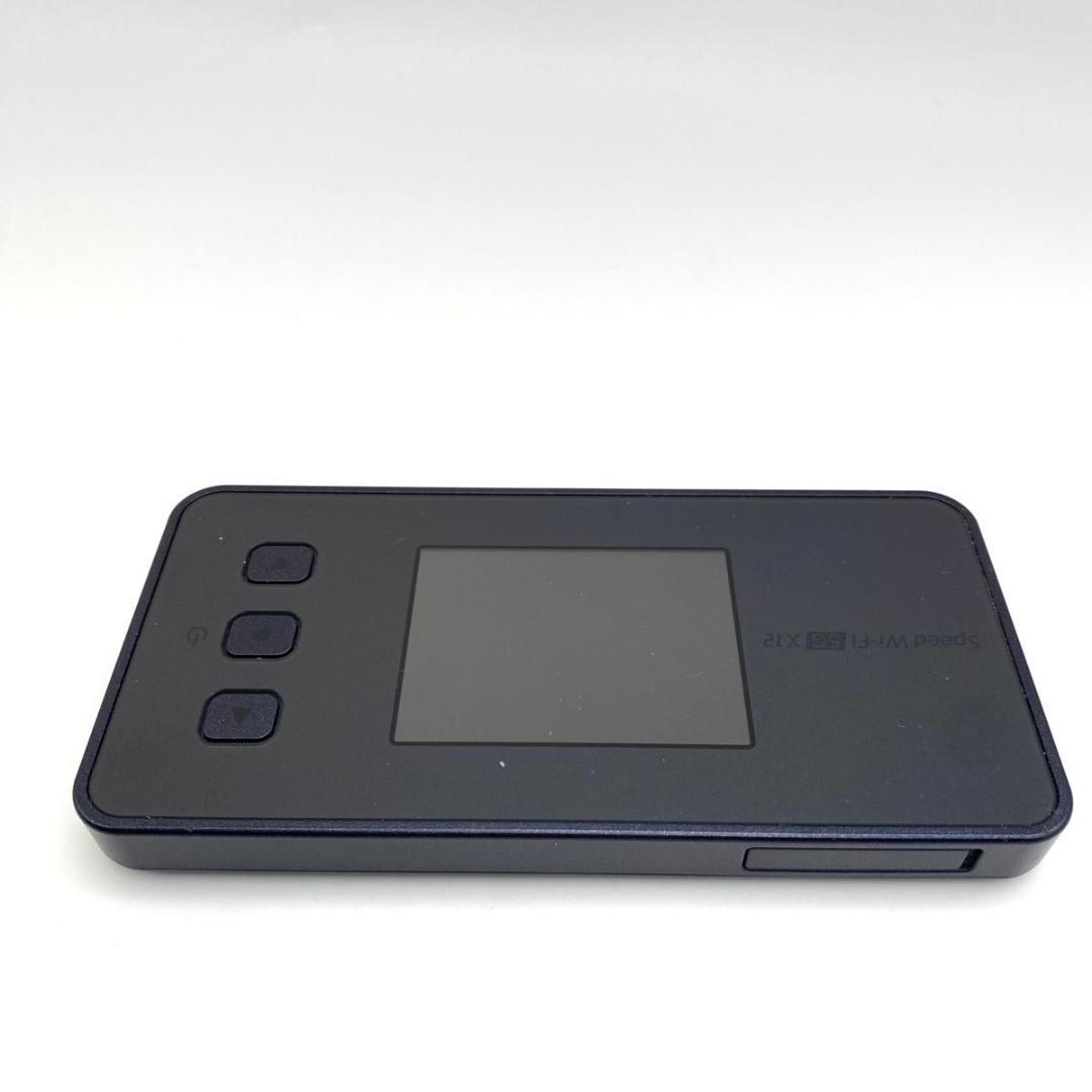 【美品】Speed Wi-Fi 5G X12 NAR03 シャドーブラック