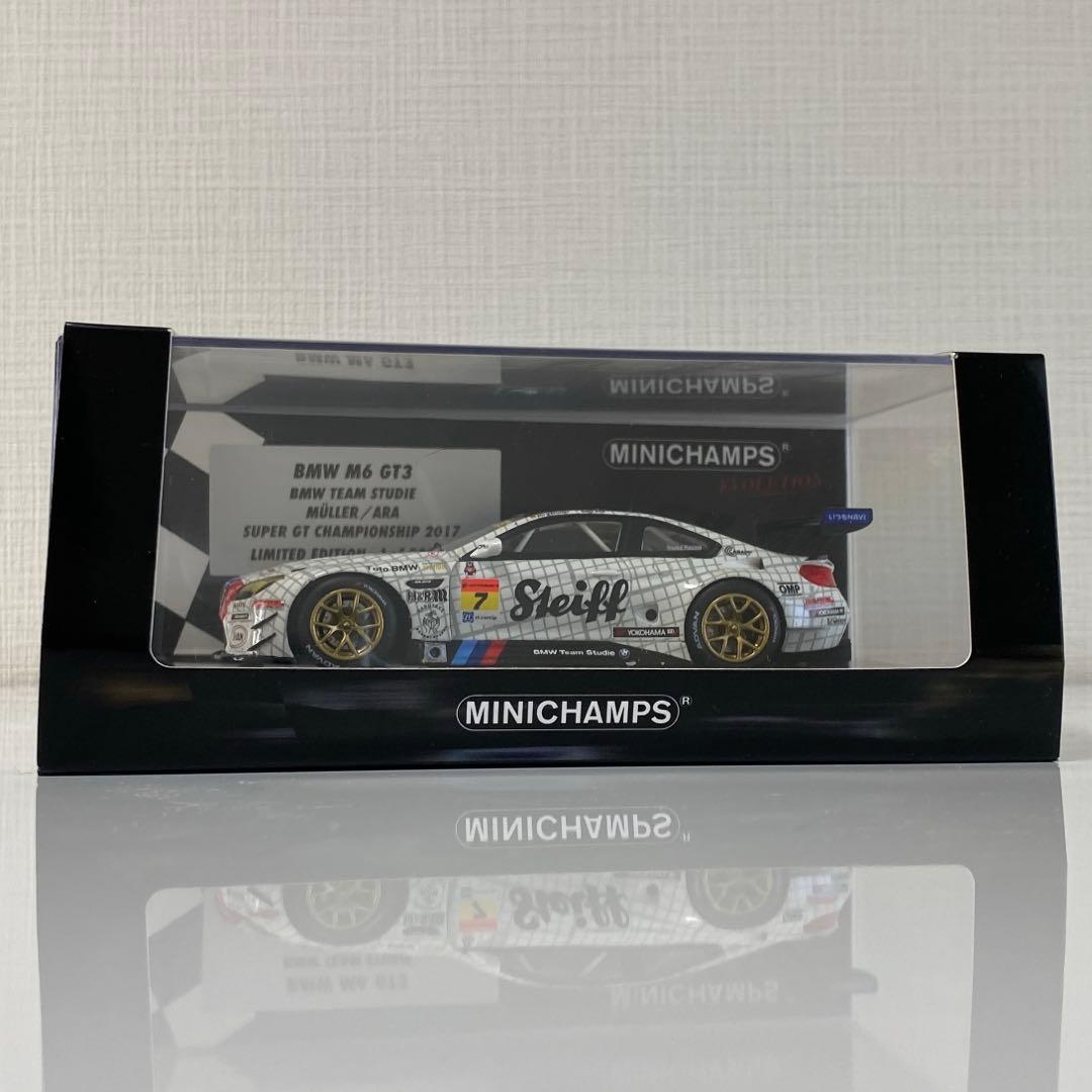 ミニカー 1/43  M6 GT3  TEAM STUDIE 2017/PMA