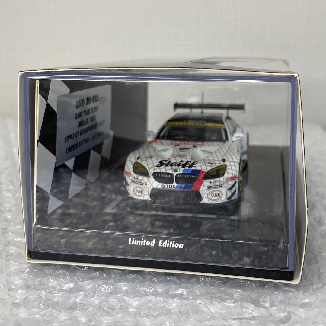 ミニカー 1/43  M6 GT3  TEAM STUDIE 2017/PMA