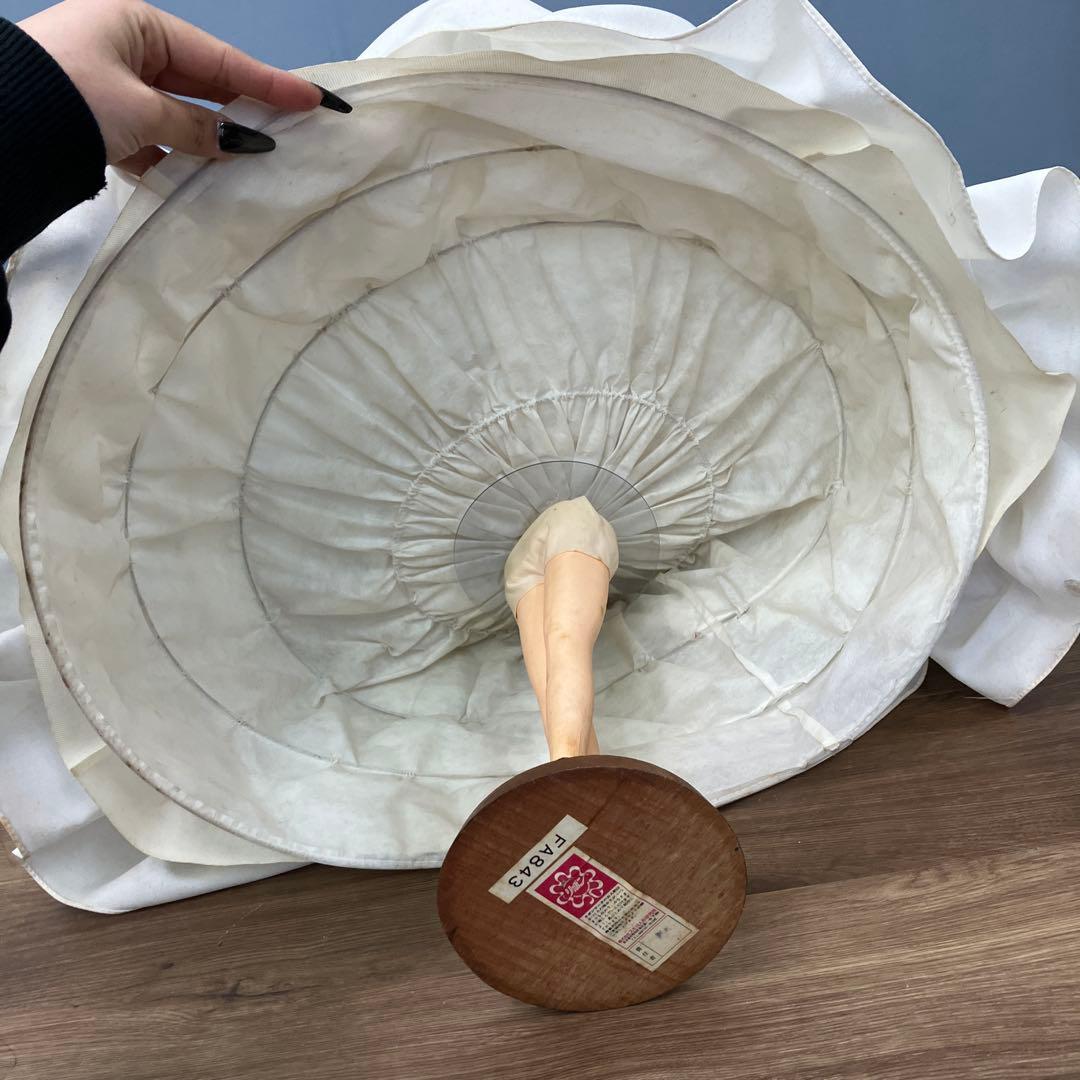 4F 昭和レトロ スキヨ人形研究所 リボン印 ポーズドール フランス人形