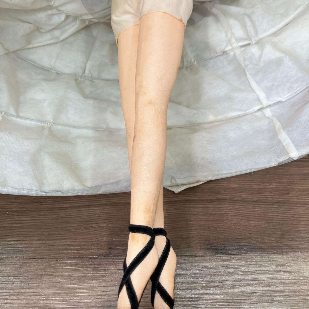 4F 昭和レトロ スキヨ人形研究所 リボン印 ポーズドール フランス人形