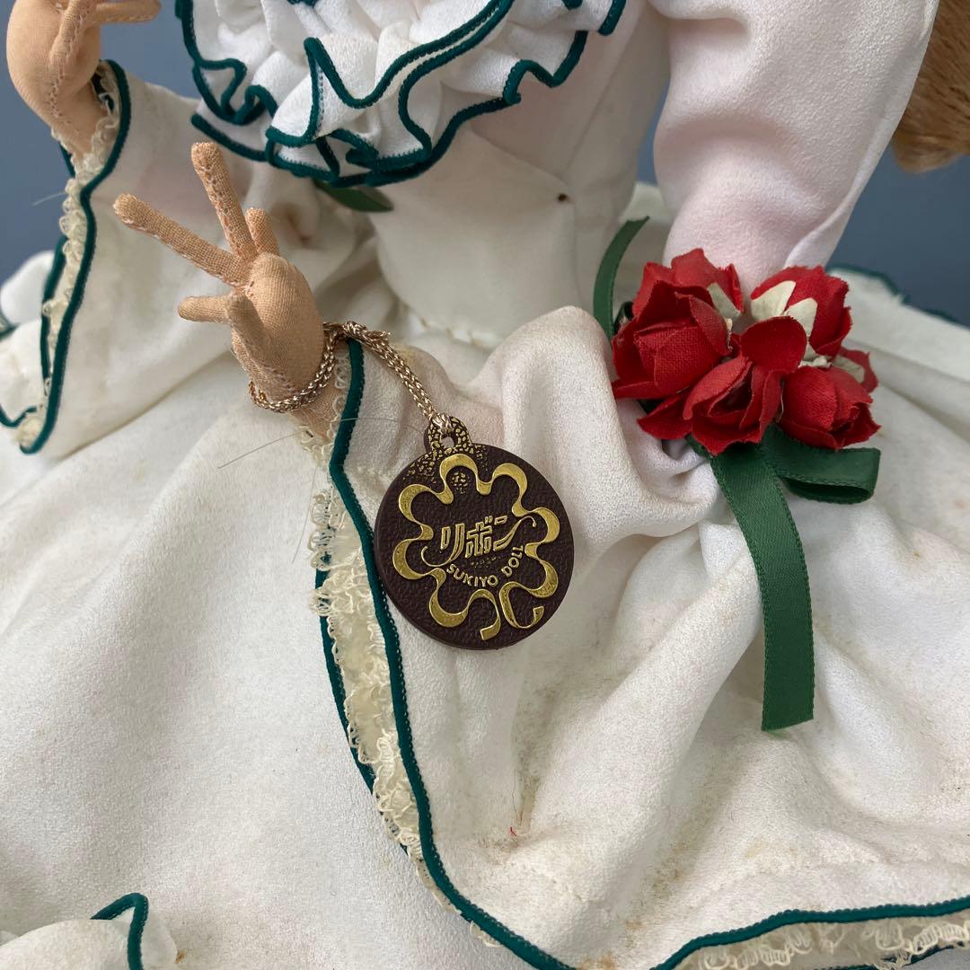 4F 昭和レトロ スキヨ人形研究所 リボン印 ポーズドール フランス人形