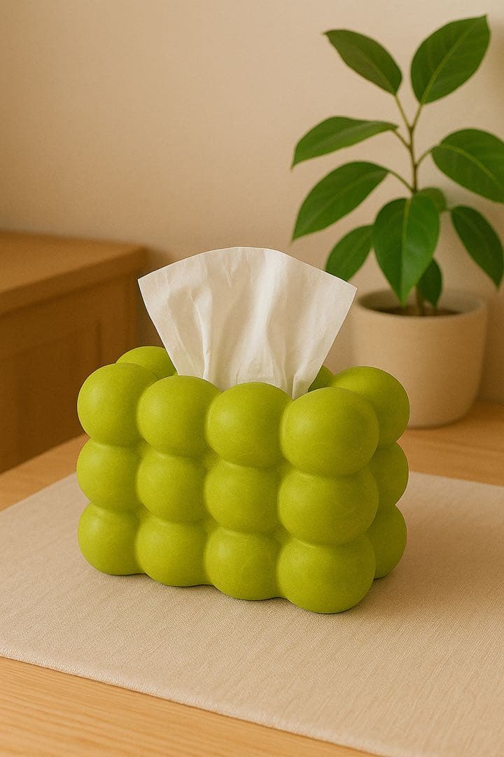 セール ジェスモナイト バブルデザイン ティッシュボックス tissue box