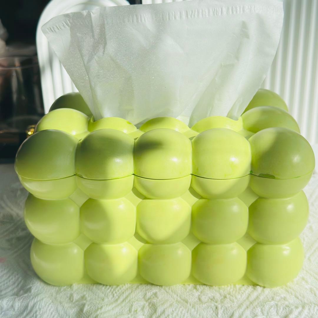 セール ジェスモナイト バブルデザイン ティッシュボックス tissue box