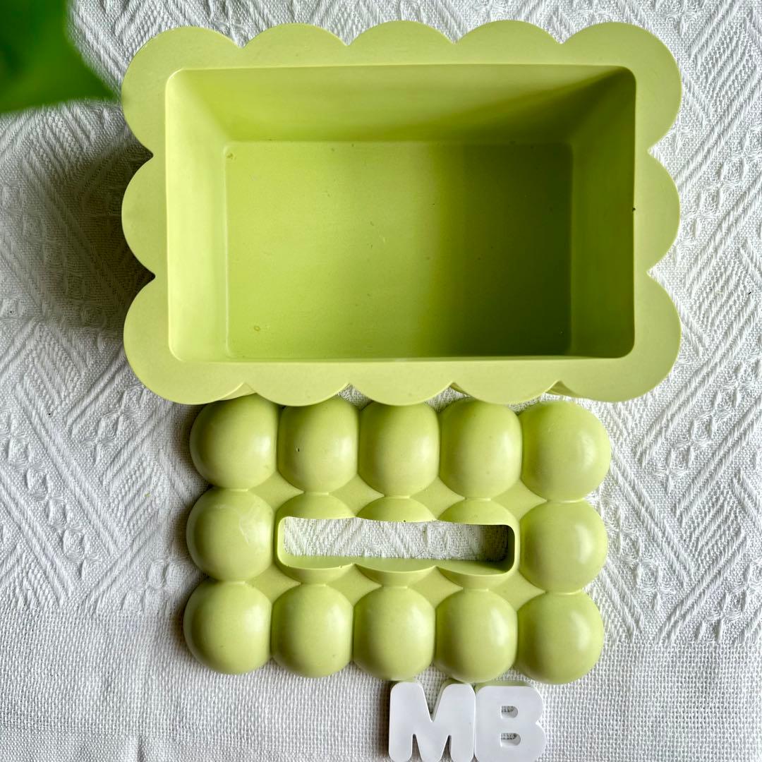 セール ジェスモナイト バブルデザイン ティッシュボックス tissue box
