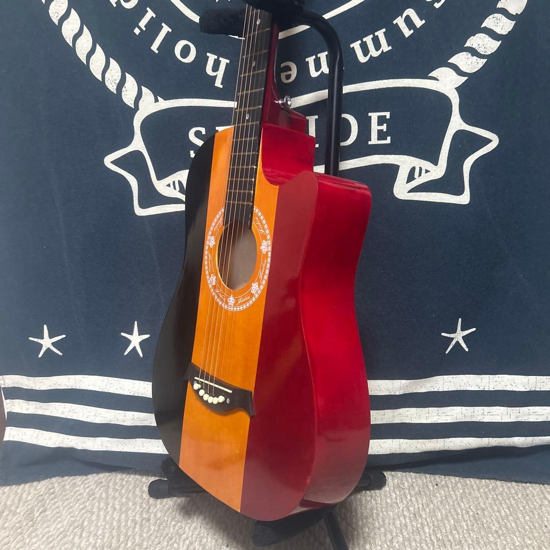 特価セール　未使用‼️カラフル　レアcolor コンパクトギター❣️