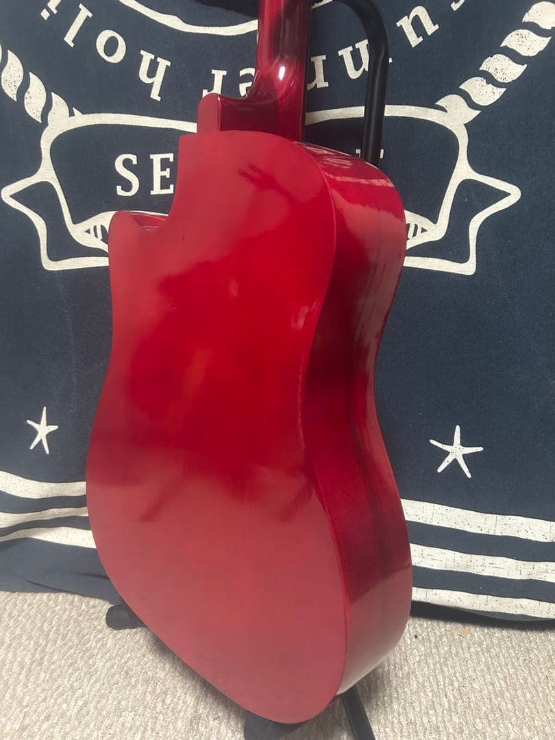 特価セール　未使用‼️カラフル　レアcolor コンパクトギター❣️