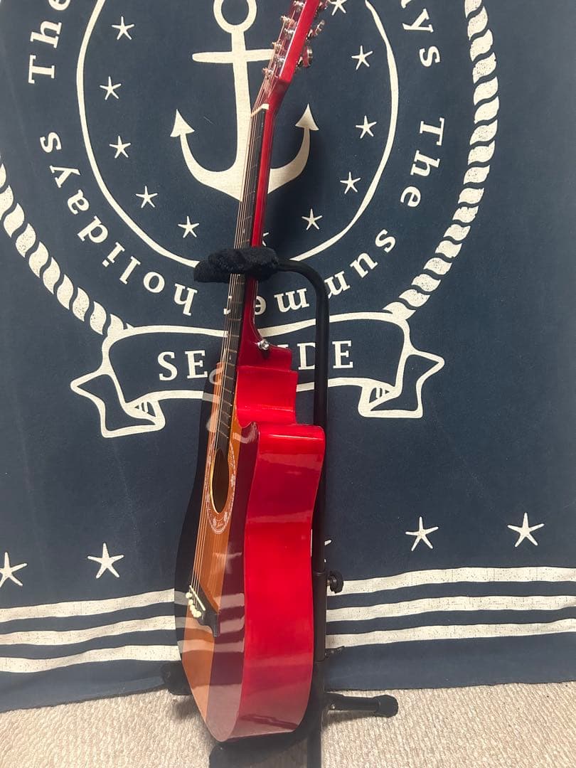 特価セール　未使用‼️カラフル　レアcolor コンパクトギター❣️