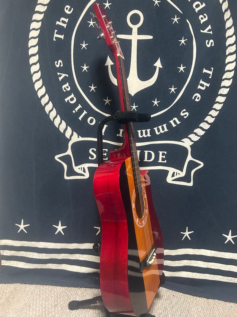 特価セール　未使用‼️カラフル　レアcolor コンパクトギター❣️