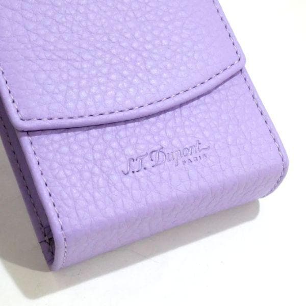 デュポン S.T.Dupont 183462 ライラック レザーシガレットケース