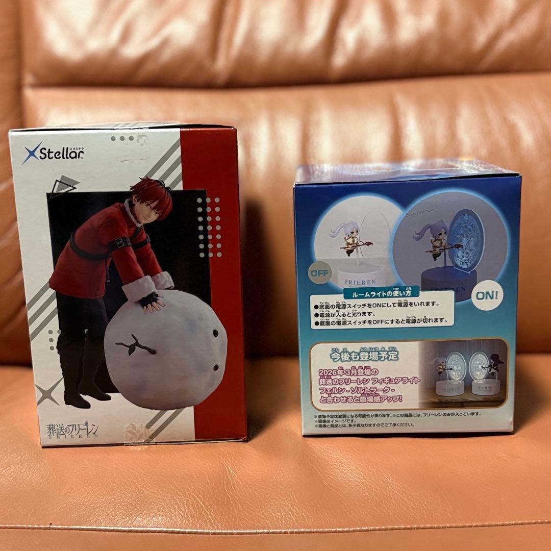 葬送のフリーレン Xstellar フィギュア〜雪遊び3種、フィギュアライト1種