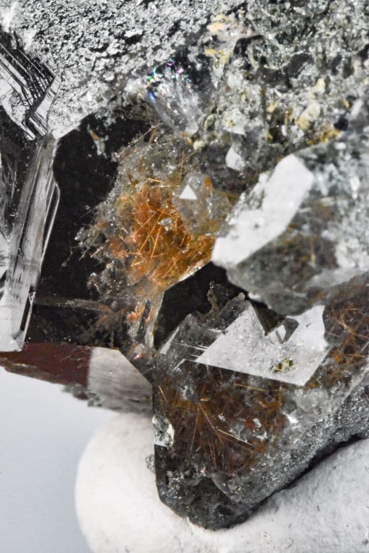 マニハール産 クローライトオンルチルクォーツ