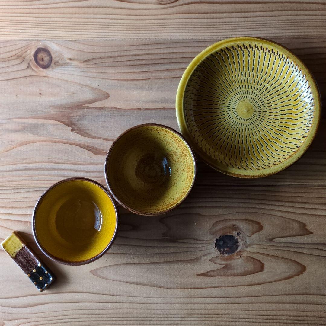 小石原焼太田哲三窯 器いろいろ とびかんな 刷毛目 民藝 小鹿田焼