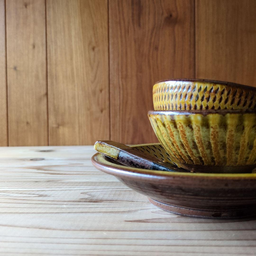 小石原焼太田哲三窯 器いろいろ とびかんな 刷毛目 民藝 小鹿田焼