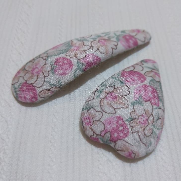 パッチンピン親子セット❁リバティ　アシュテッド　ハンドメイド