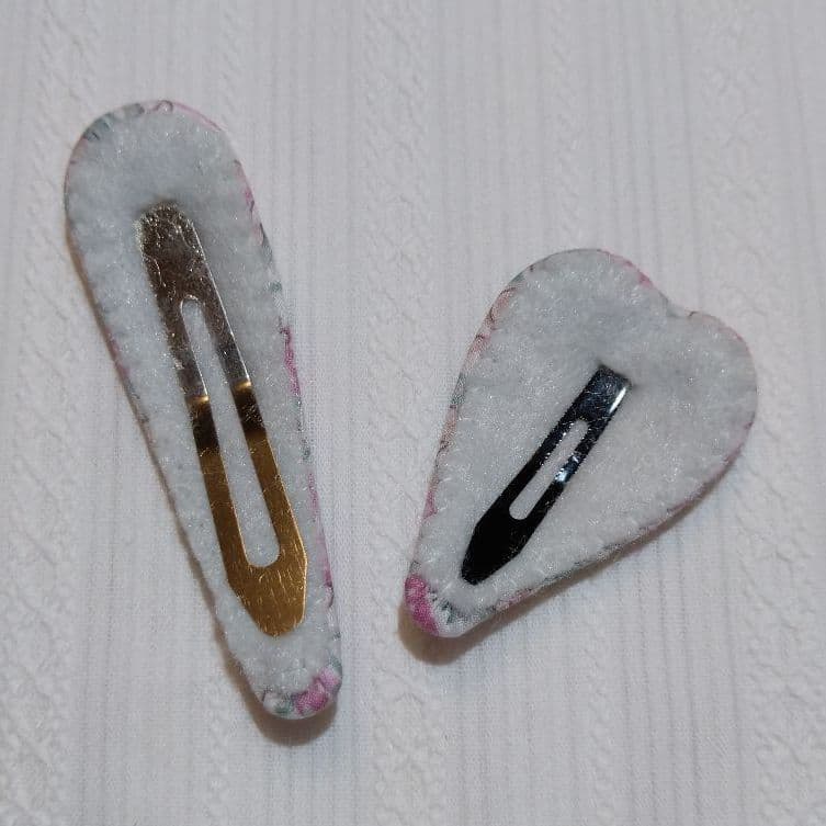 パッチンピン親子セット❁リバティ　アシュテッド　ハンドメイド