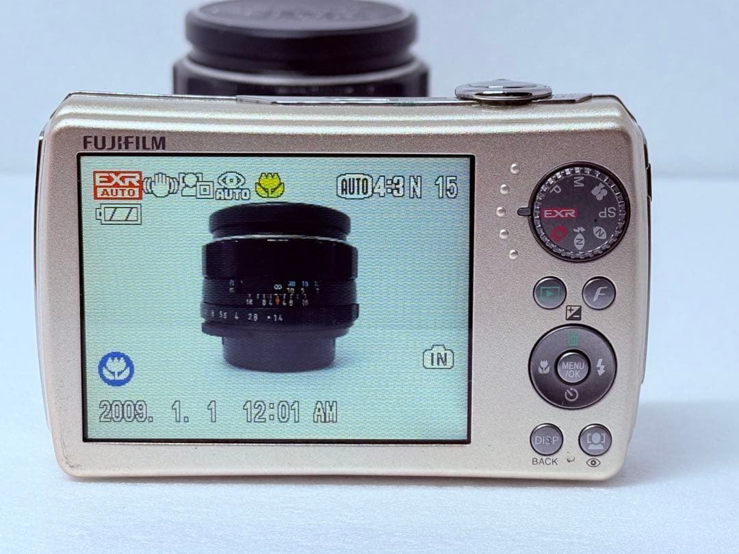 FUJIFILM FINEPIX F200EXR 動作確認済 CCD デジカメ