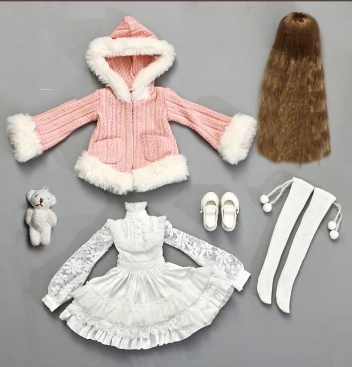 AX991 BJD 1/4 ドール本体 Ikumi 球体関節人形 ハンドメイド