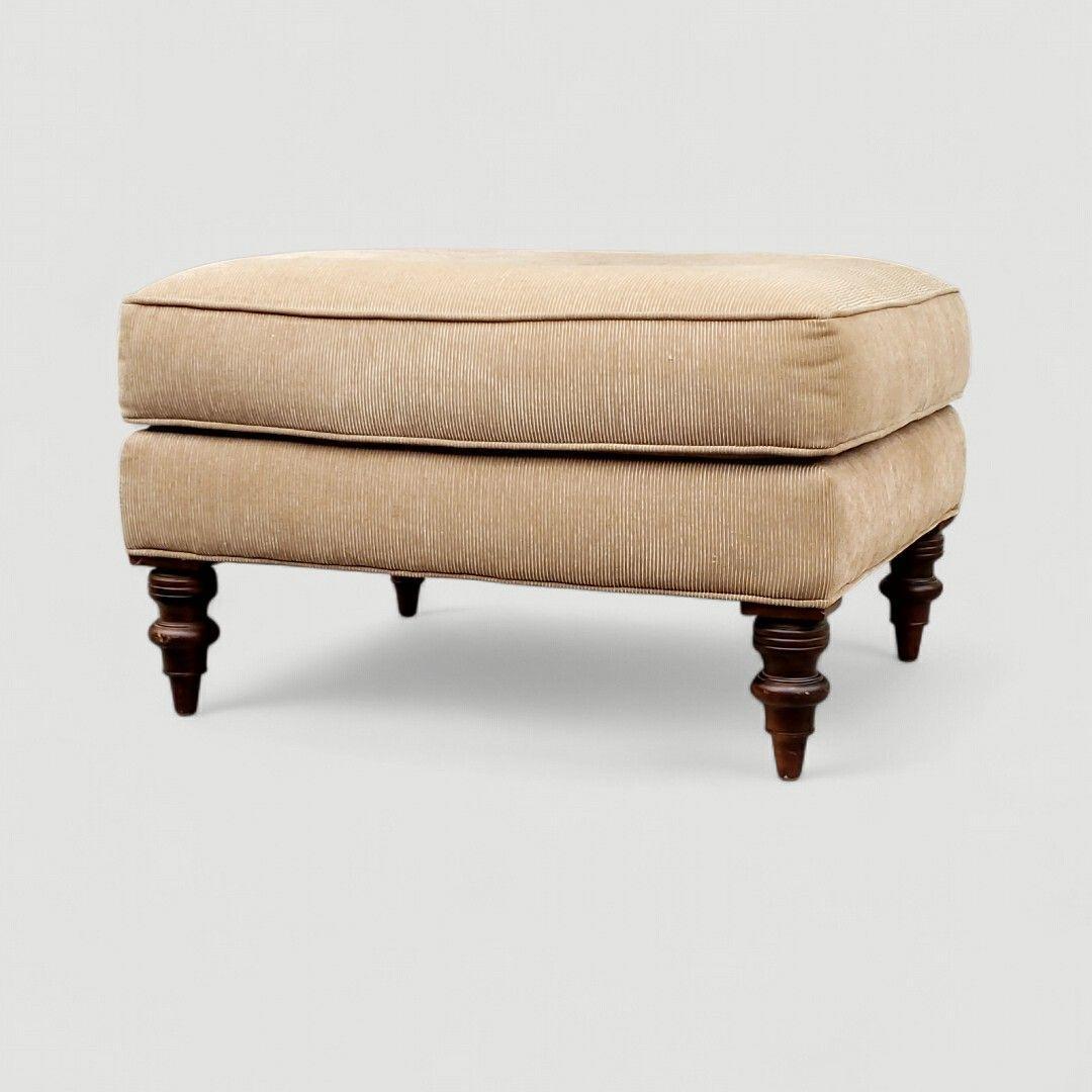 希少 Restoration Hardware オットマン 飾脚 ヴィンテージ調