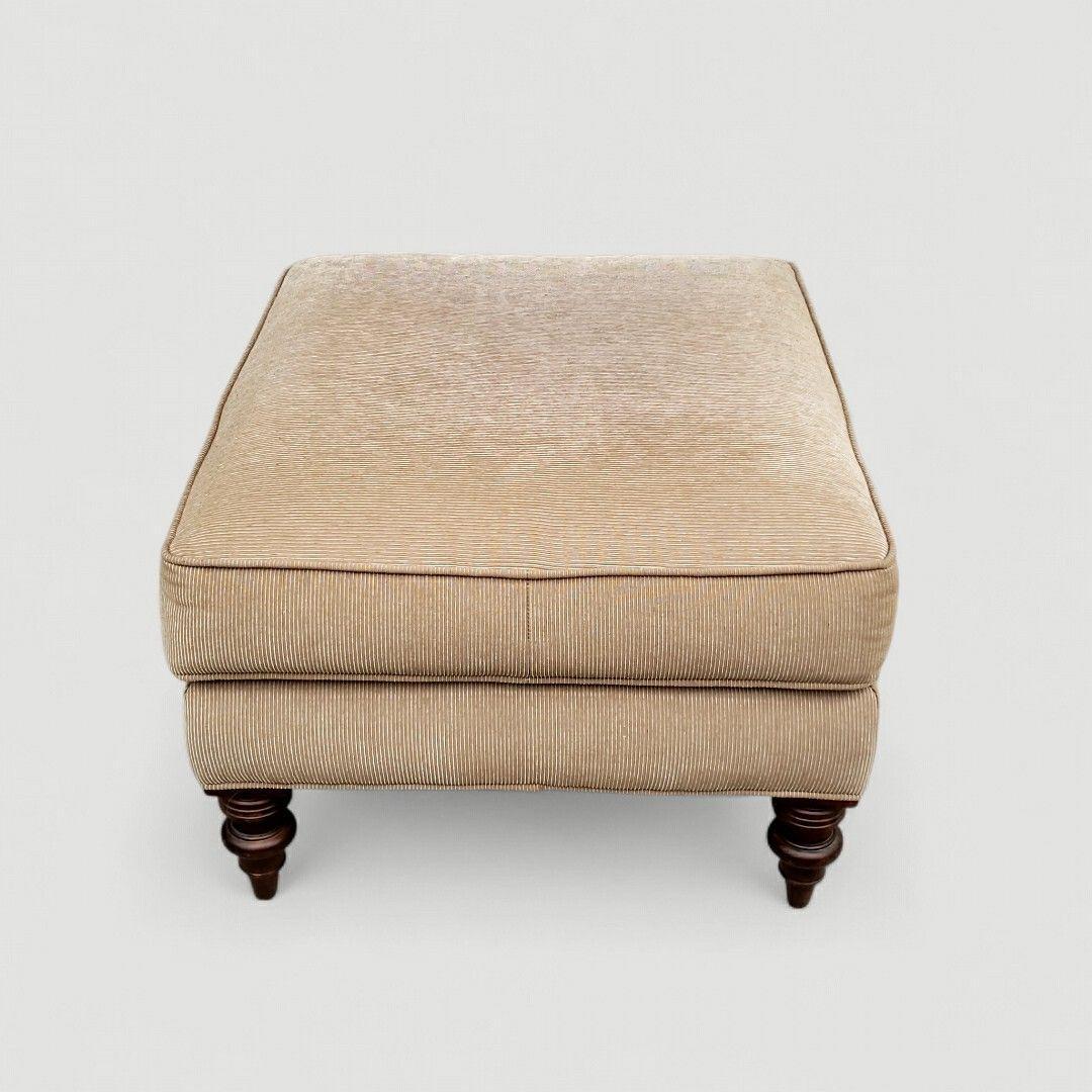 希少 Restoration Hardware オットマン 飾脚 ヴィンテージ調