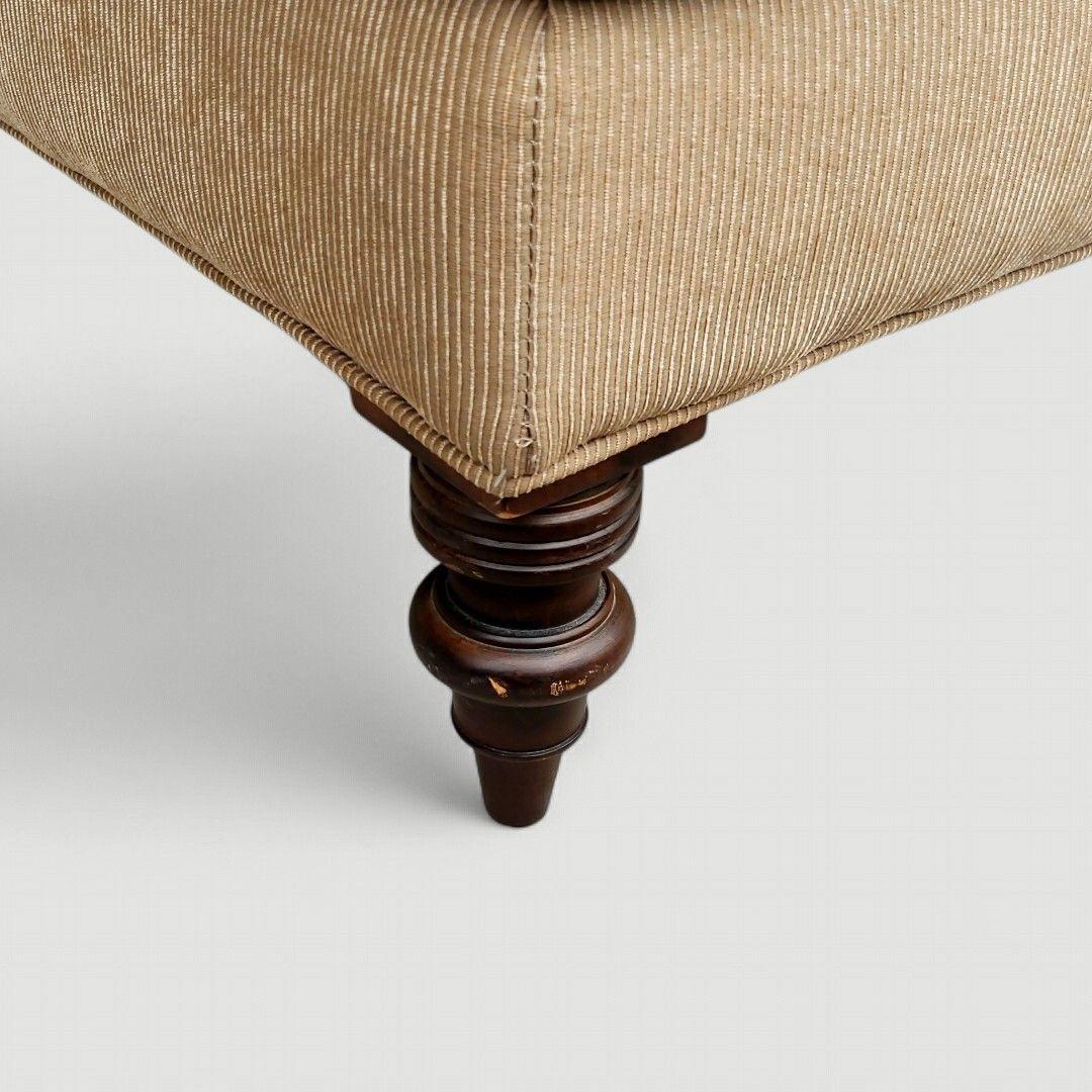 希少 Restoration Hardware オットマン 飾脚 ヴィンテージ調