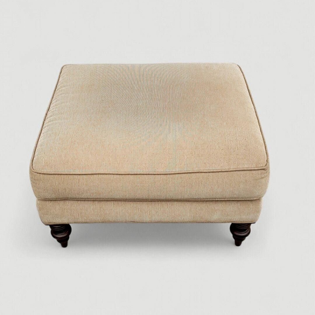 希少 Restoration Hardware オットマン 飾脚 ヴィンテージ調