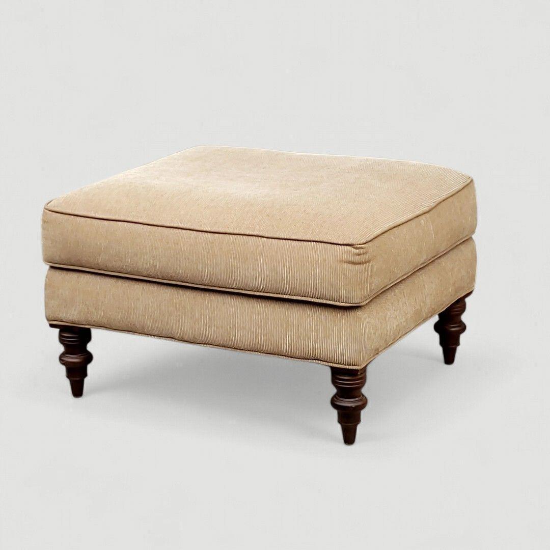 希少 Restoration Hardware オットマン 飾脚 ヴィンテージ調