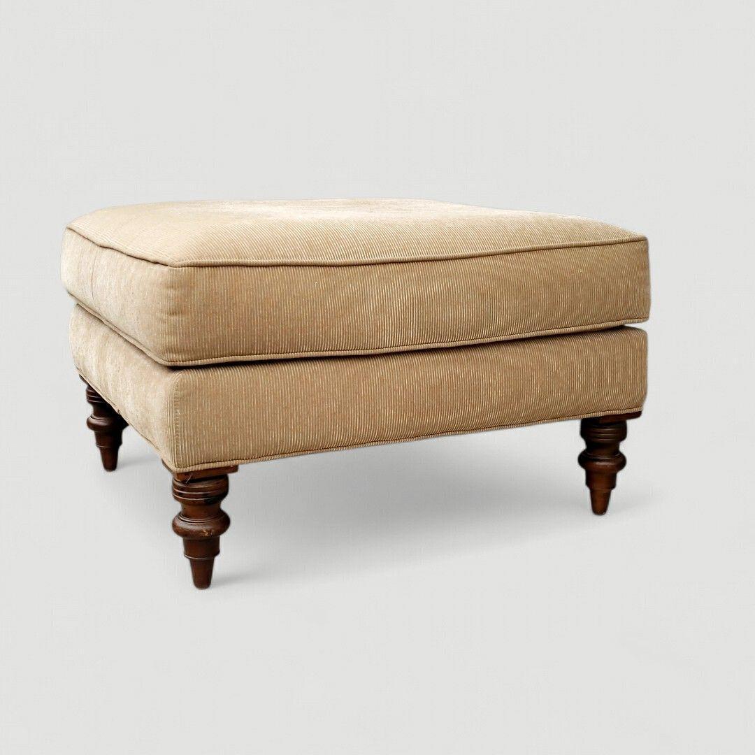 希少 Restoration Hardware オットマン 飾脚 ヴィンテージ調