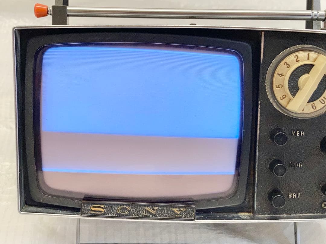 【レトロ】SONY トランジスタ　ブラウン管テレビ　5-303型