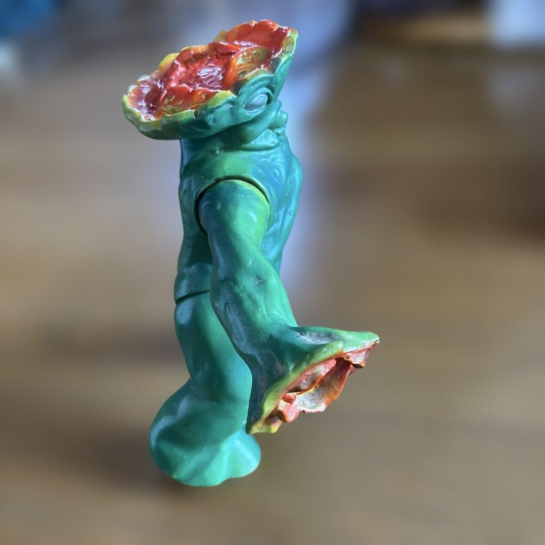 バンデル星人 ソフビ 当時物