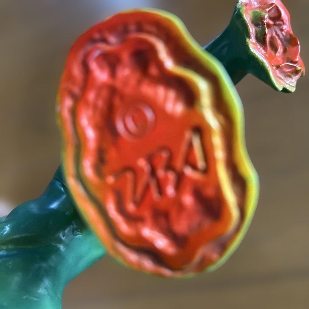 バンデル星人 ソフビ 当時物