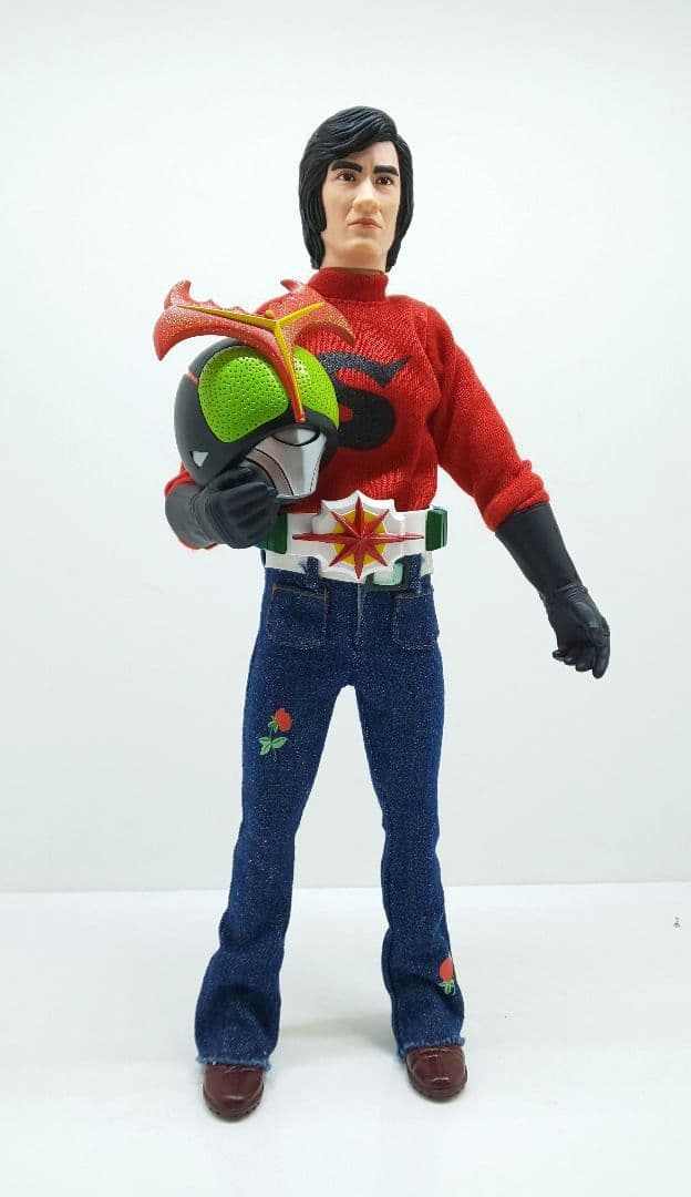 30cm可動❗城茂☘️★仮面ライダーストロンガー✨✨昭和/特撮◎RAH