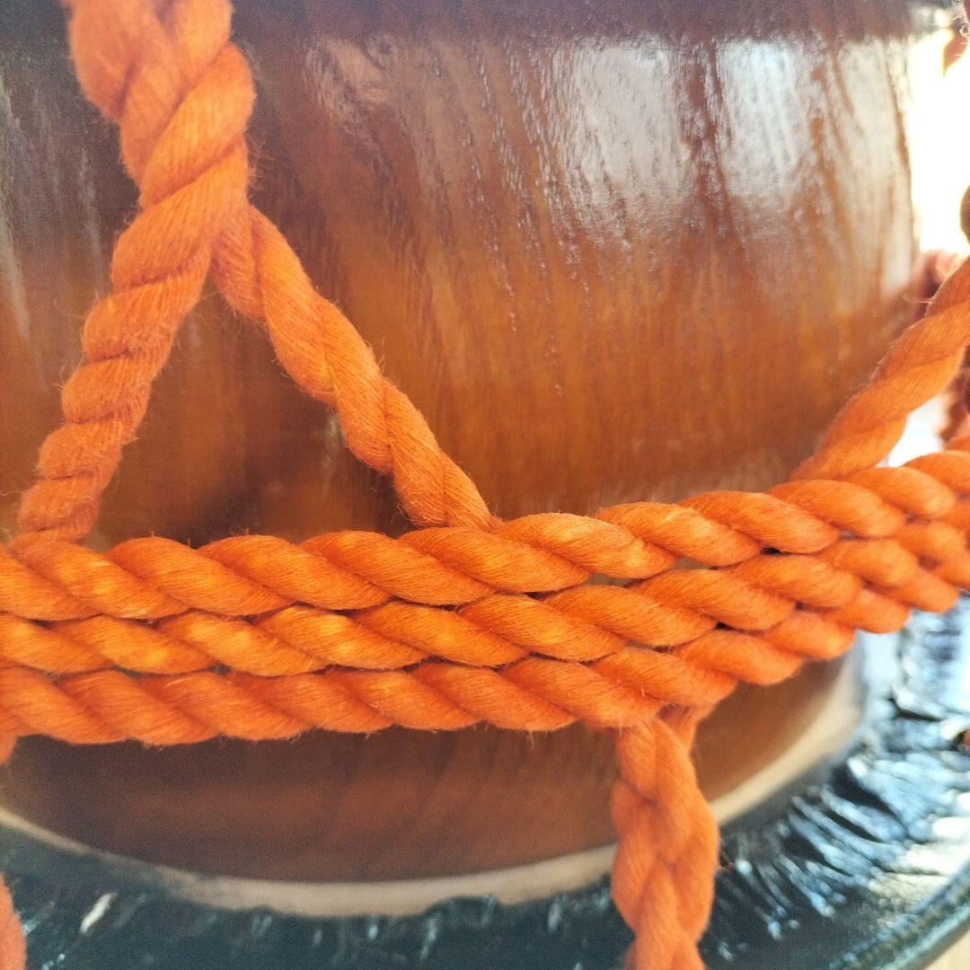 締太鼓　くり抜き胴　和太鼓　中古良品