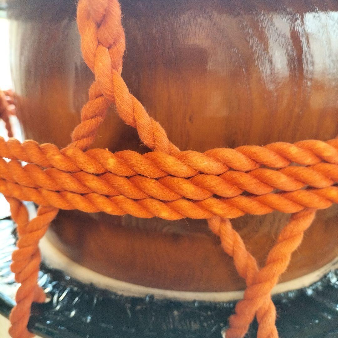 締太鼓　くり抜き胴　和太鼓　中古良品