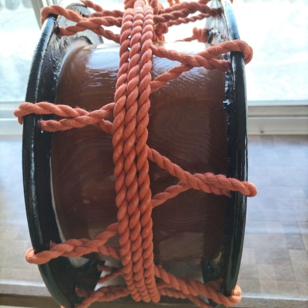 締太鼓　くり抜き胴　和太鼓　中古良品